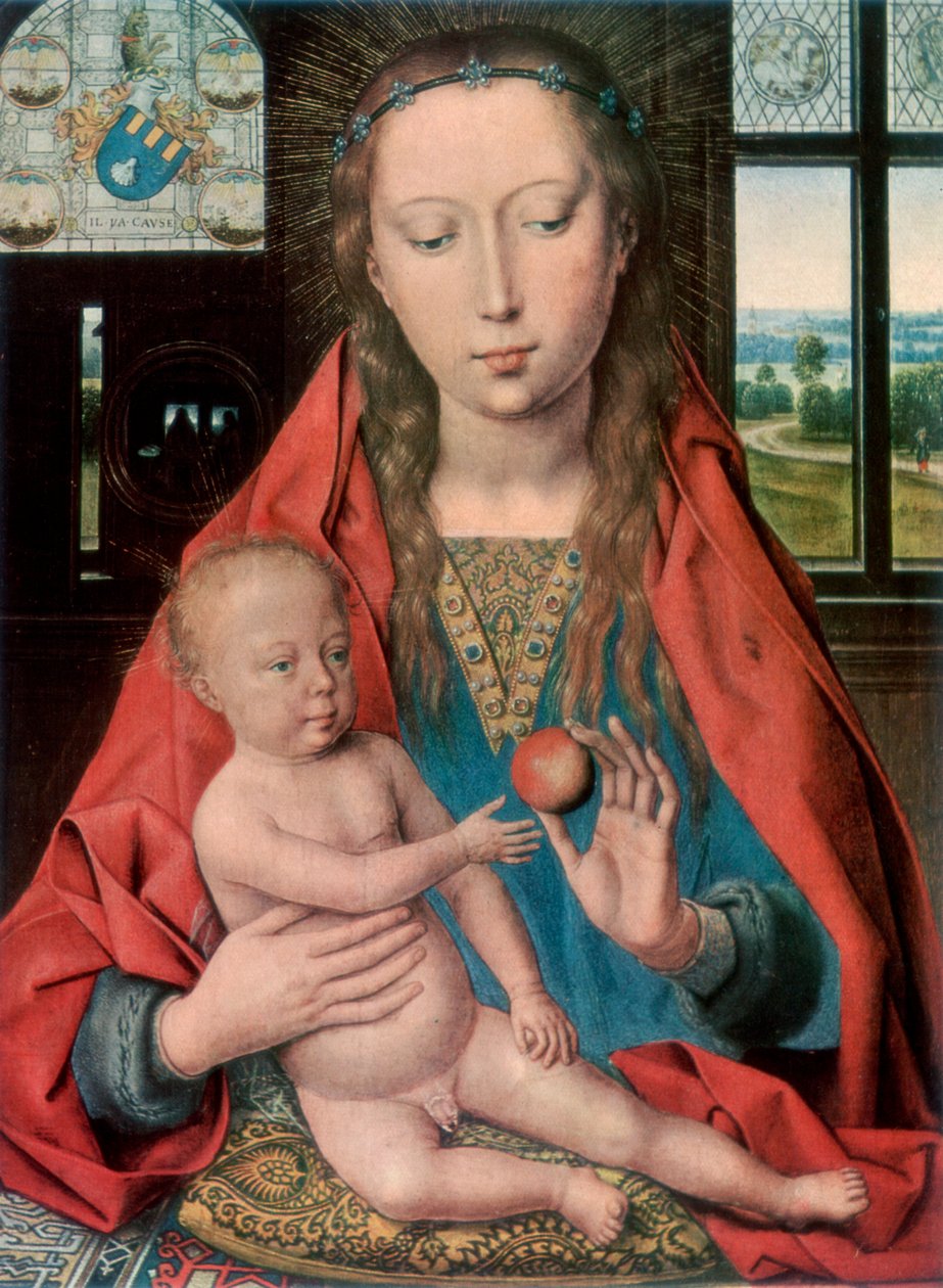 Madonna a dítě, 1927 od Hans Memling