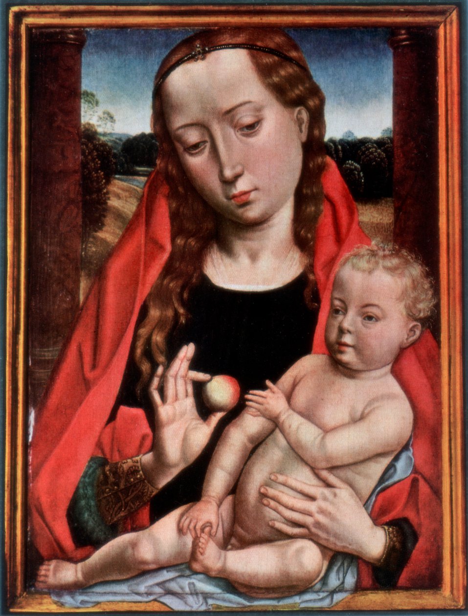 Madonna a dítě, 1927 od Hans Memling
