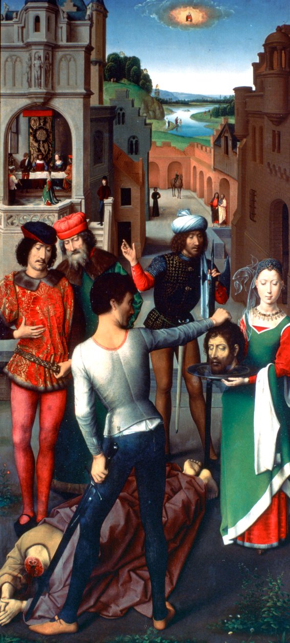 Triptych svatého Jana Křtitele a svatého Jana Evangelisty, 1479 od Hans Memling