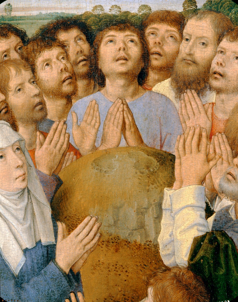 Triptych Vzkříšení ... od Hans Memling