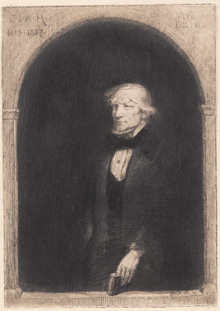 „Portrét mého otce“ od Hans Nikolaj Hansen