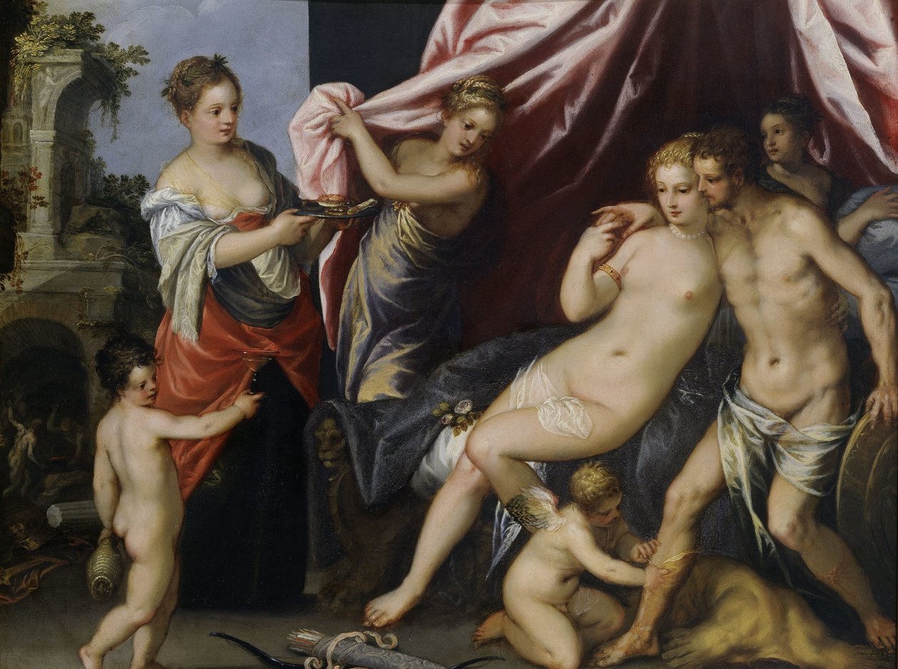 Venuše a Mars od Hans Rottenhammer (I)