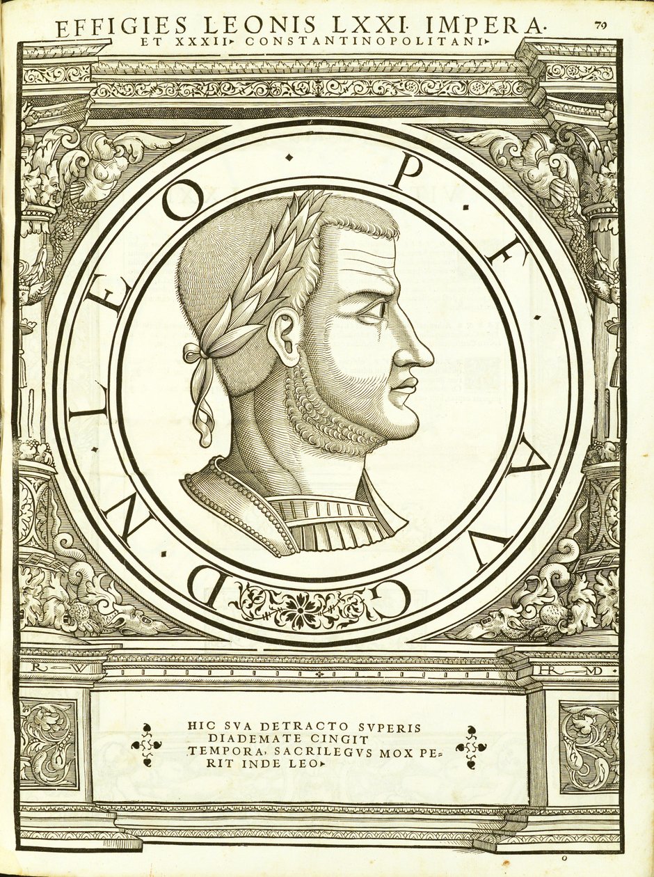 Leo IV, ilustrace z 