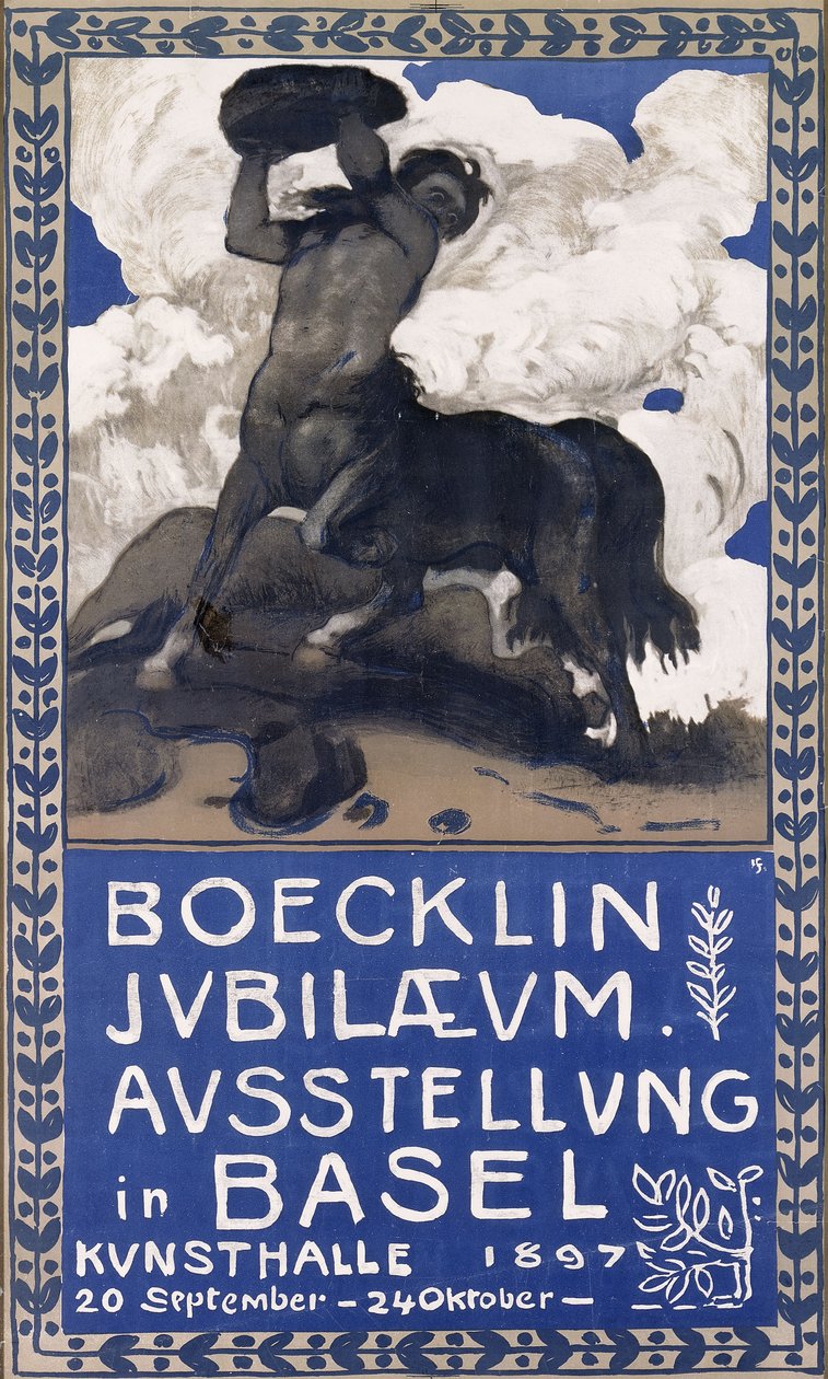 Boecklinovo jubileum, 1897 od Hans Sandreuter