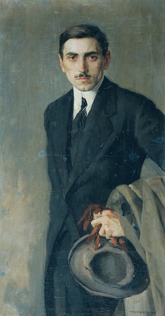 Malíř Fritz Zerritsch od Hans Schachinger