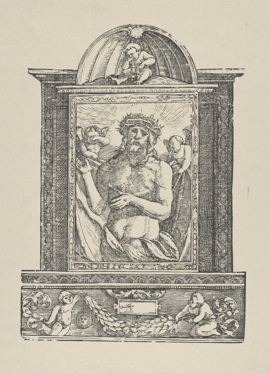 Ecce Homo Muž smutku, 1922. od Hans Schäufelein the Elder