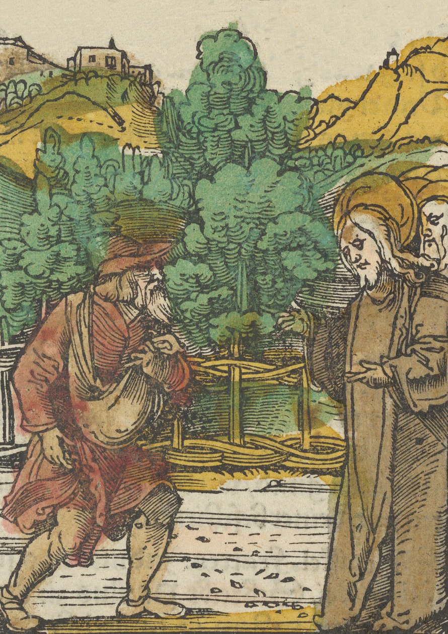 Podobenství o rozsévači z Das Plenarium, 1517. od Hans Schäufelein the Elder