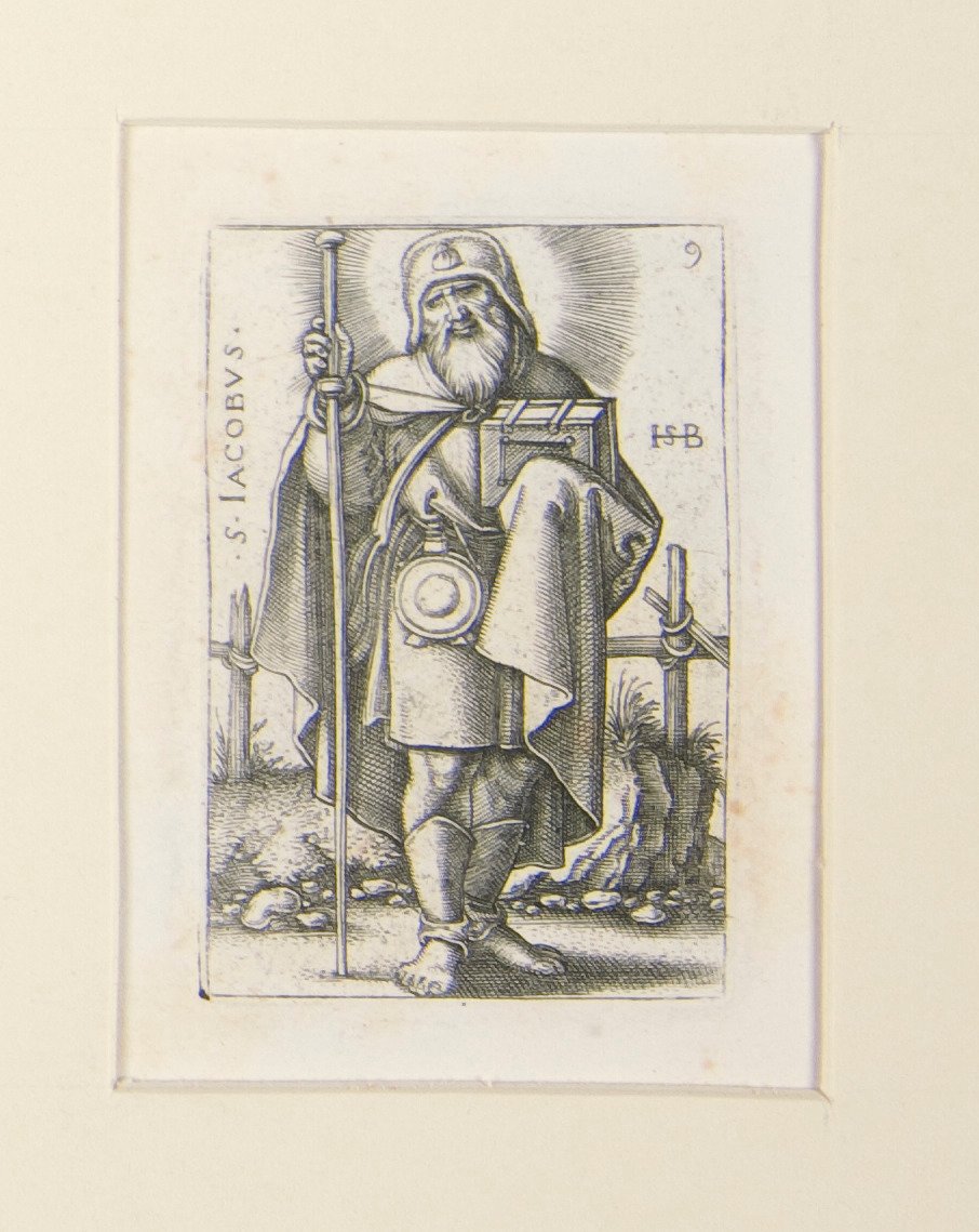 Řada Dvanácti apoštolů s frontispisem od Hans Sebald Beham