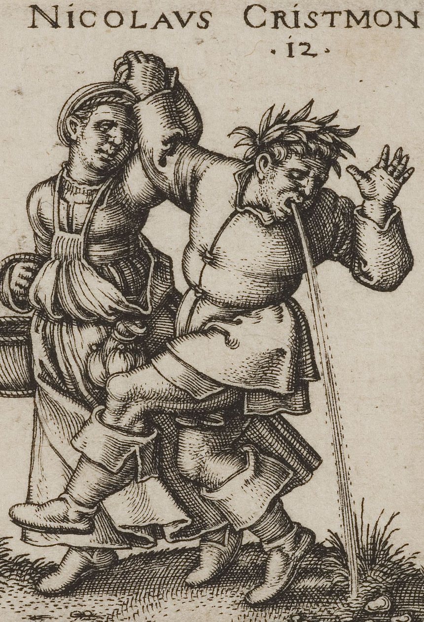 Beham Selská slavnost 1546 bl 06 detail od Hans Sebald Beham