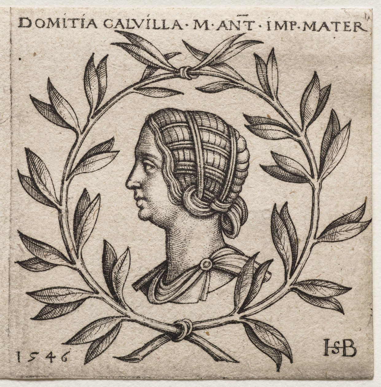 Busta Domitie Calvilly od Hans Sebald Beham