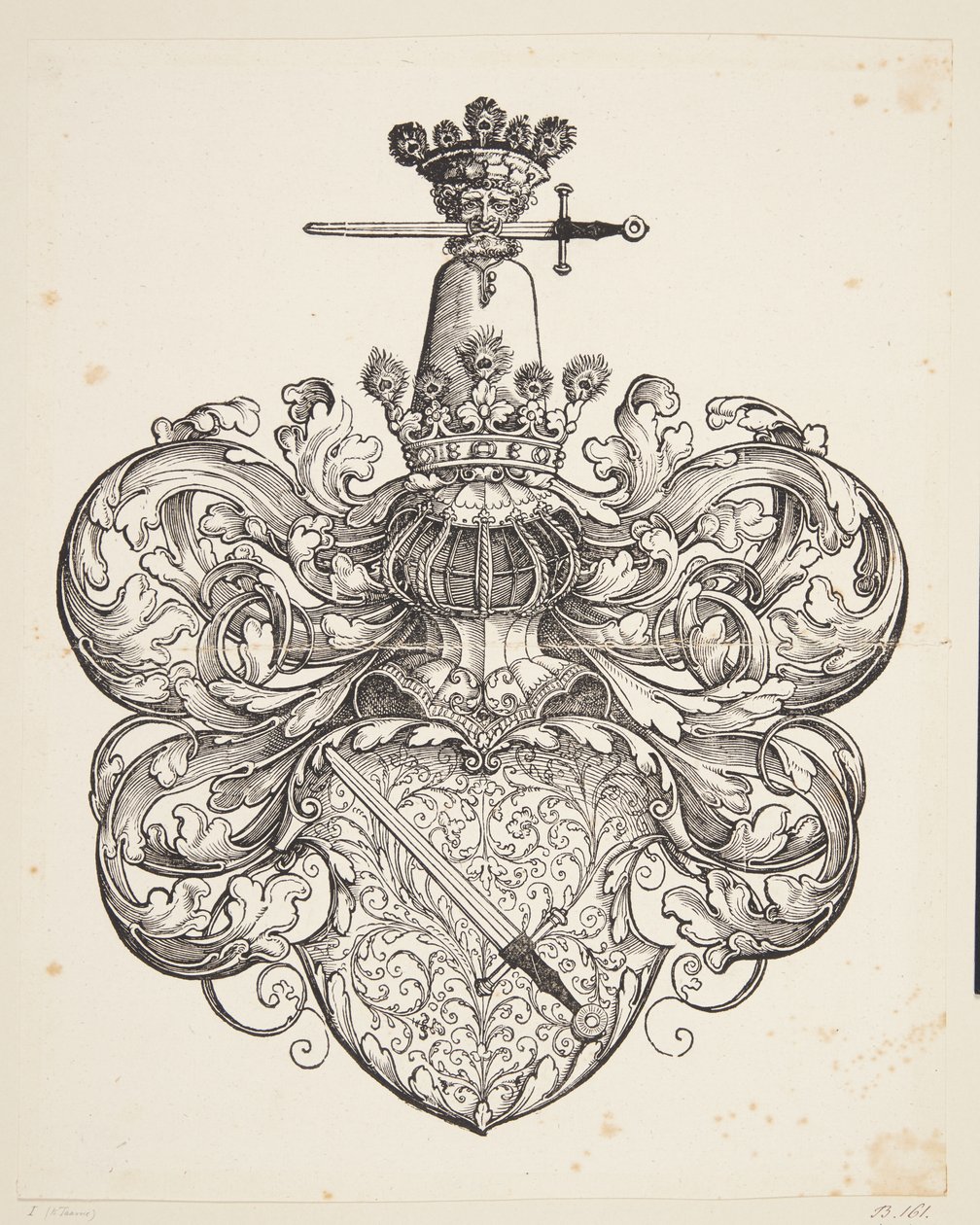 Erb rodiny Kress von Kressenstein od Hans Sebald Beham