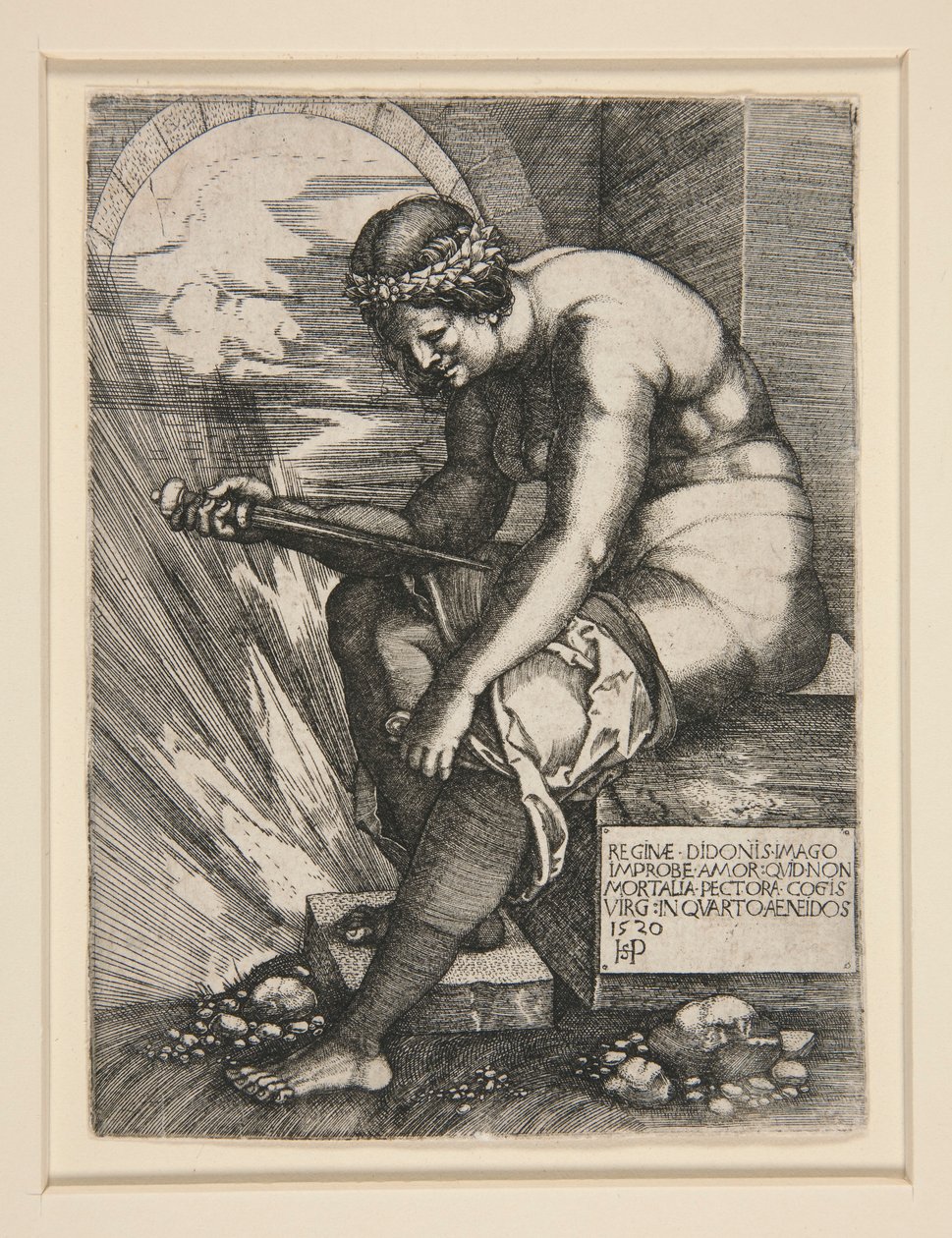 Dido od Hans Sebald Beham