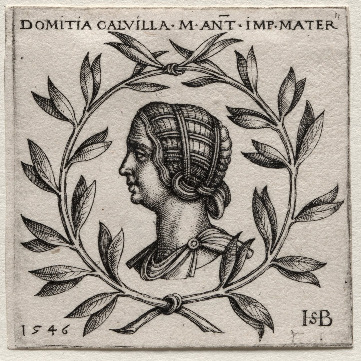 Domitia Calvilla od Hans Sebald Beham