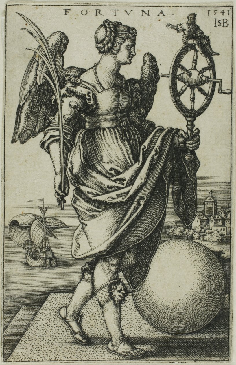 Štěstí od Hans Sebald Beham