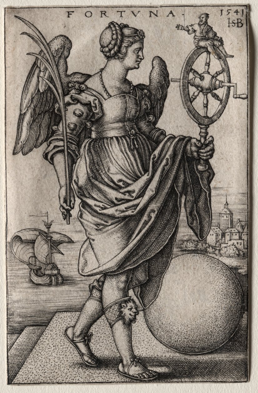 Štěstí od Hans Sebald Beham