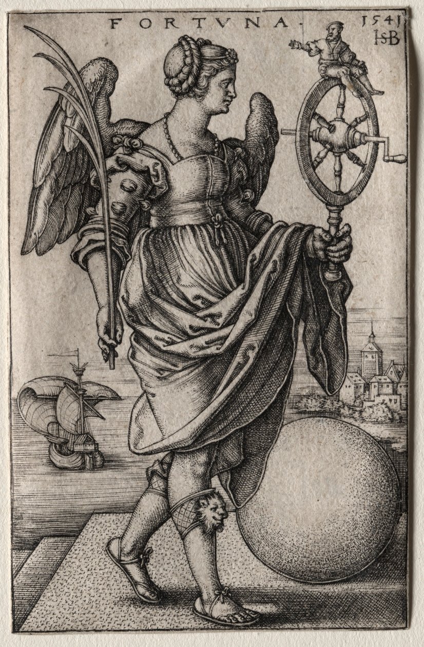 Fortune, 1541. od Hans Sebald Beham