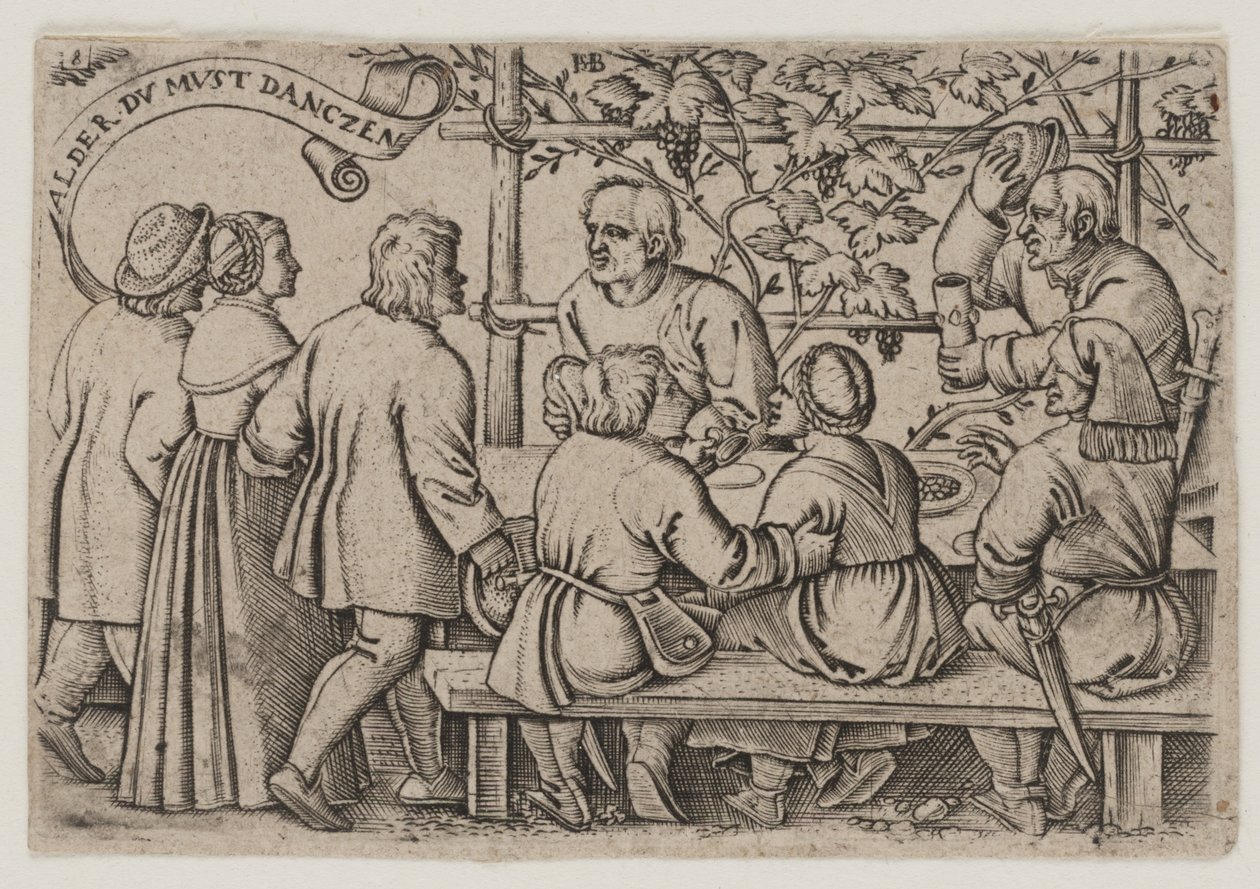 Selské slavnosti od Hans Sebald Beham