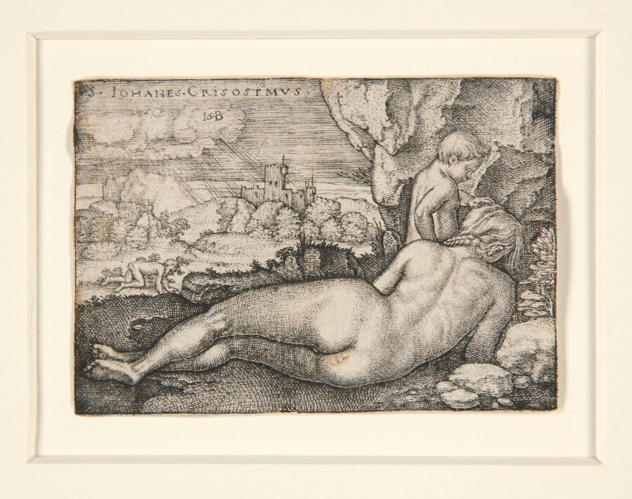 Pokání svatého Jana Zlatoústého od Hans Sebald Beham