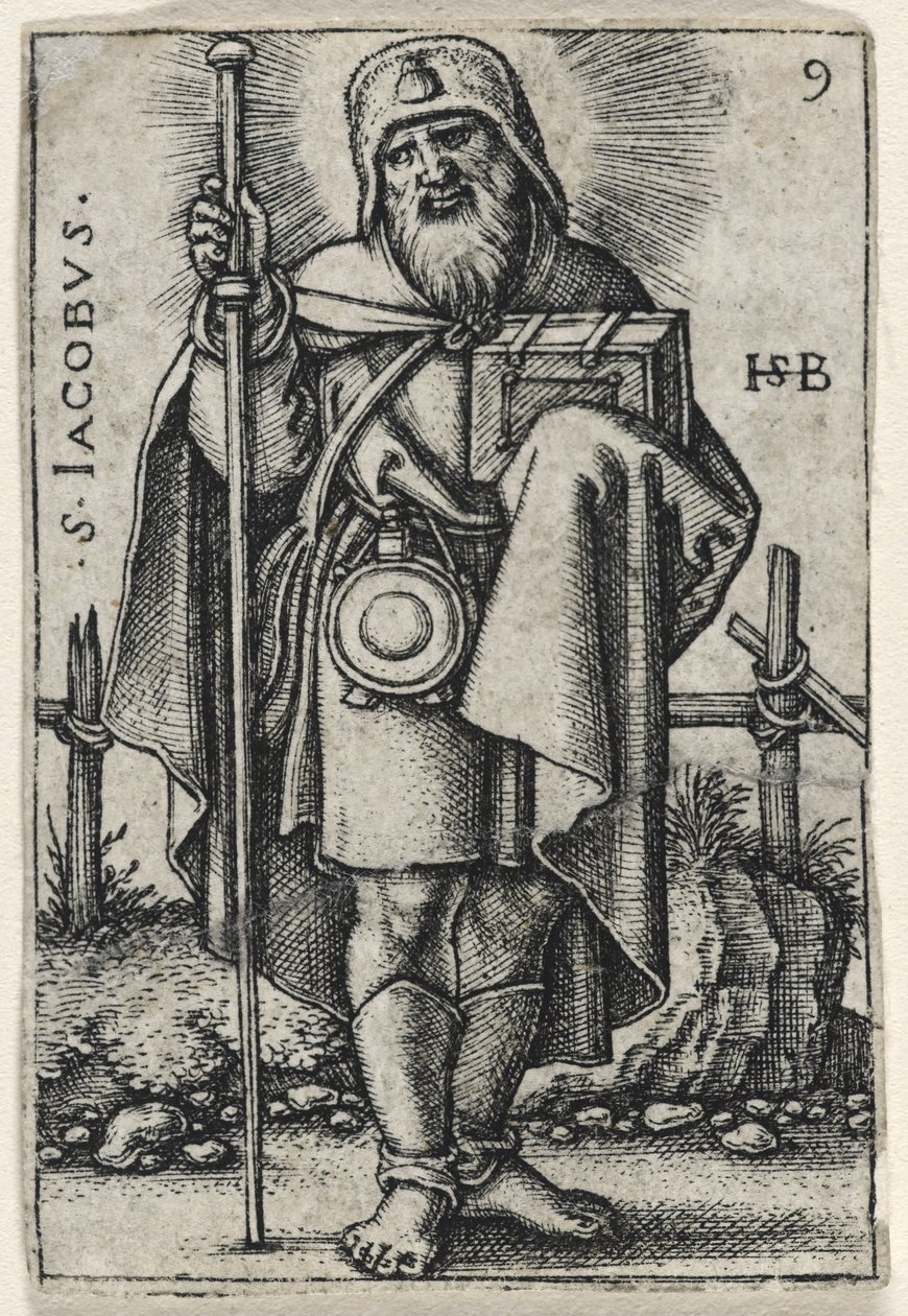 Saint James, major, 1541-46 od Hans Sebald Beham