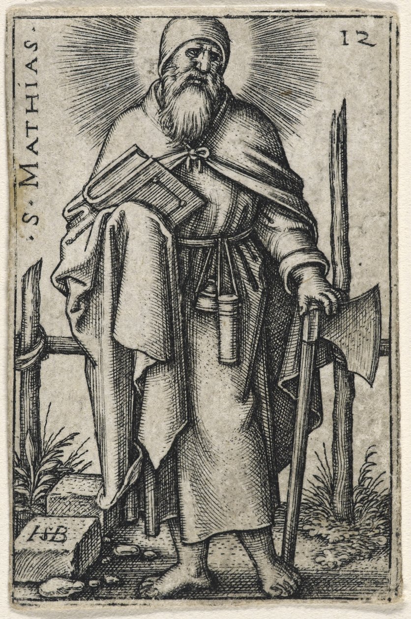 Svatý Matyáš, 1541-46 od Hans Sebald Beham