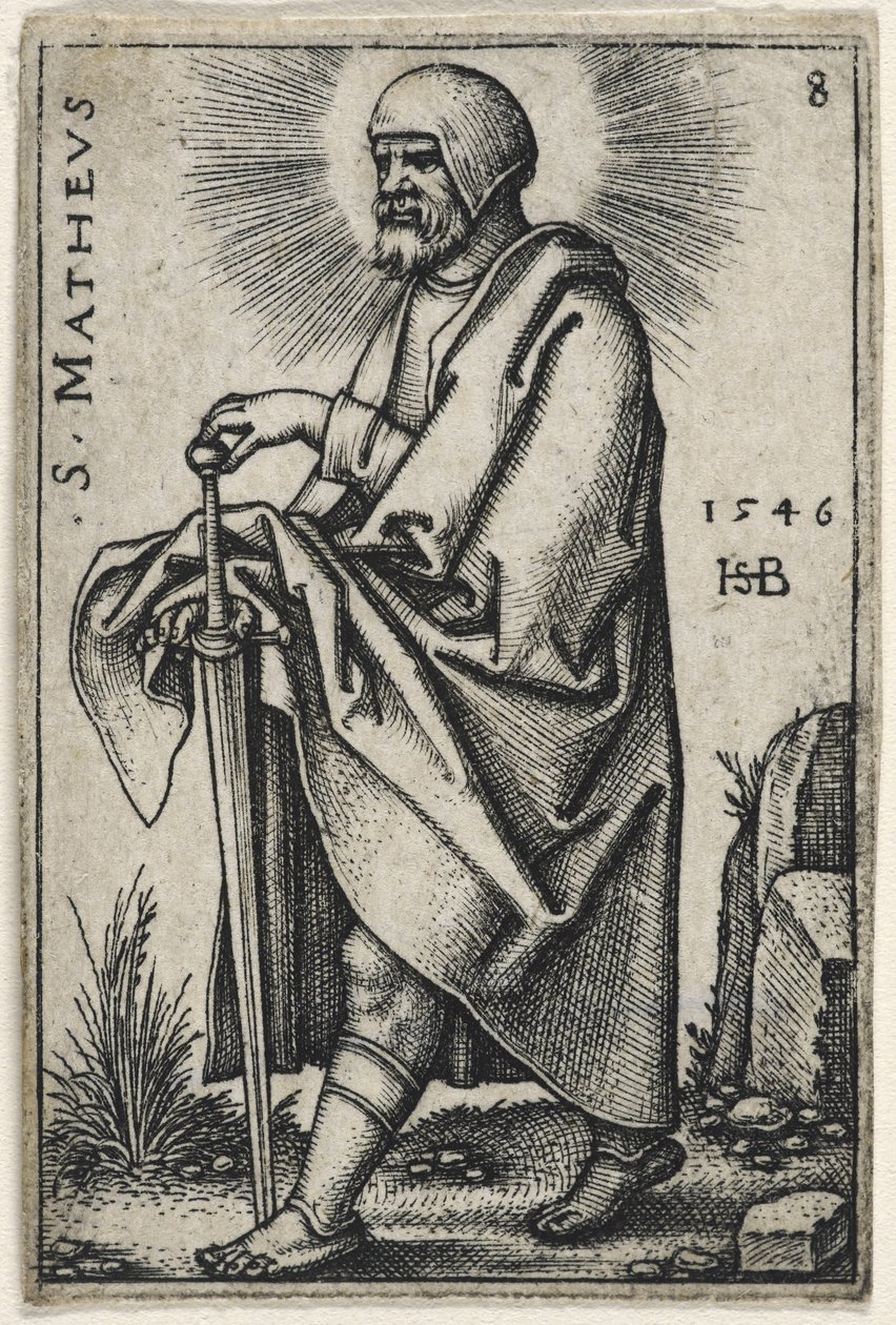 Svatý Matouš, 1541-46 od Hans Sebald Beham