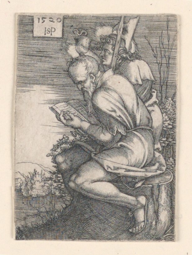 Svatý Matěj a svatý Jan od Hans Sebald Beham