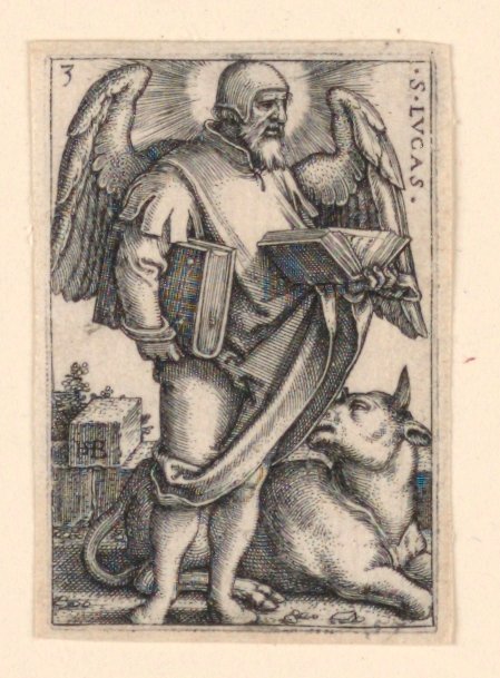 Svatý Lukáš ze Čtyř evangelistů od Hans Sebald Beham