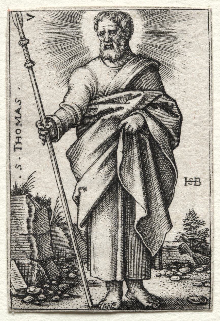 Svatý Tomáš od Hans Sebald Beham