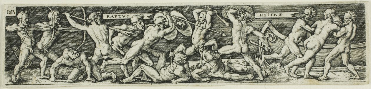 Únos Heleny od Hans Sebald Beham