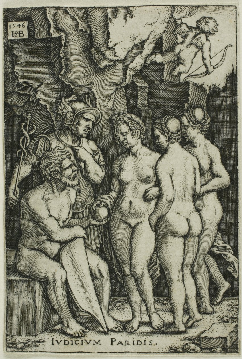 Soud z Paříže od Hans Sebald Beham