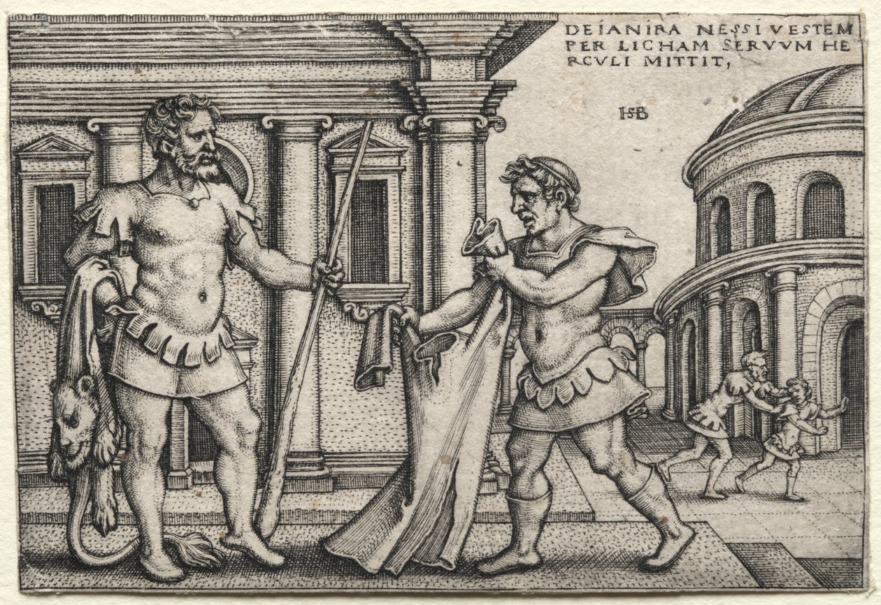 The Labors of Hercules: Hercules Receiving the Garagemented in Nessus