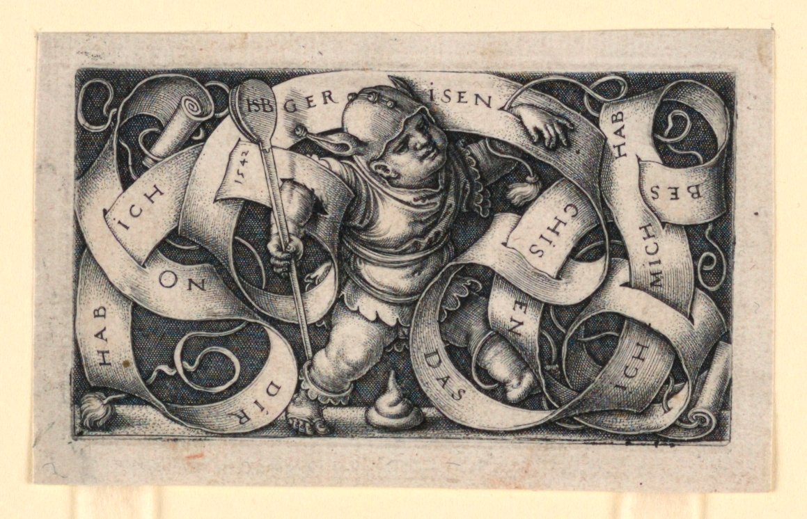 Malý Buffoon od Hans Sebald Beham