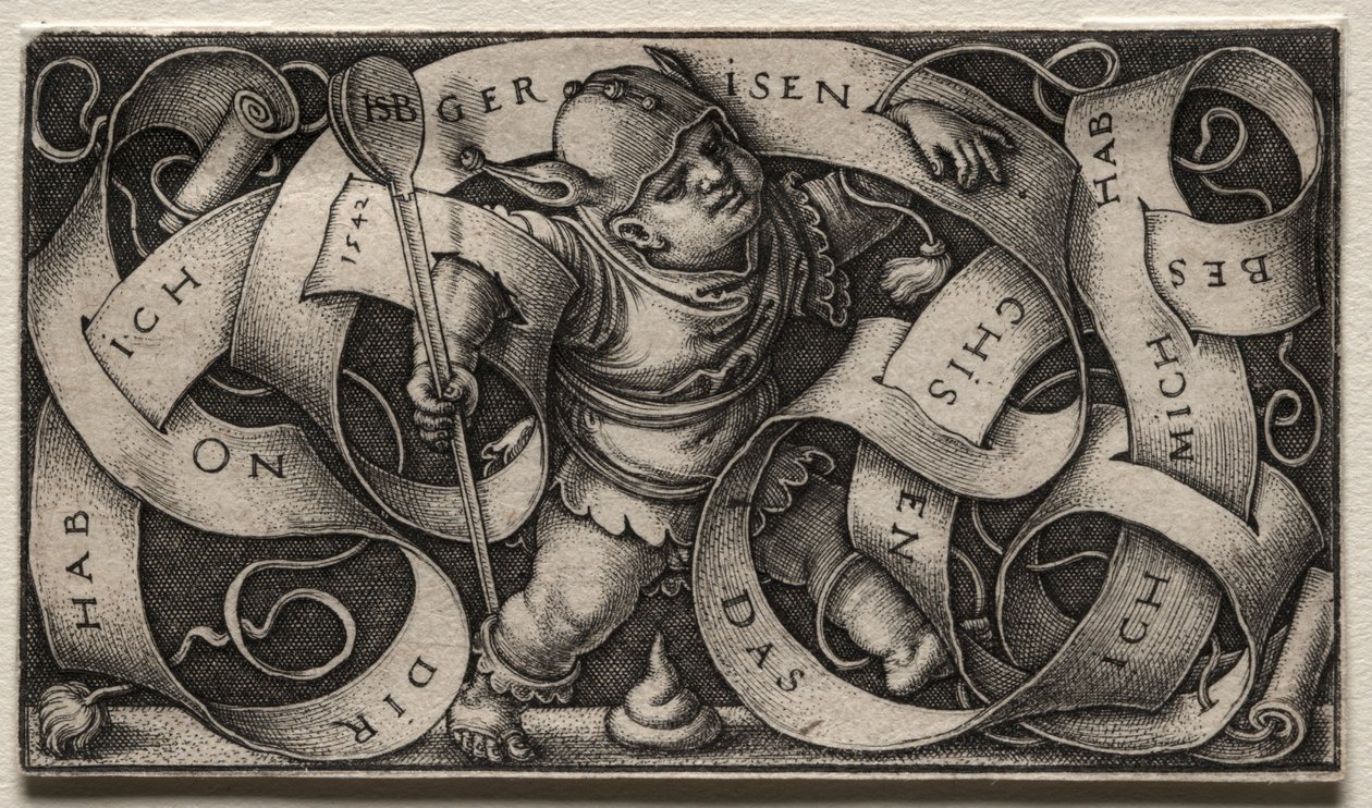 Malý Buffoon od Hans Sebald Beham
