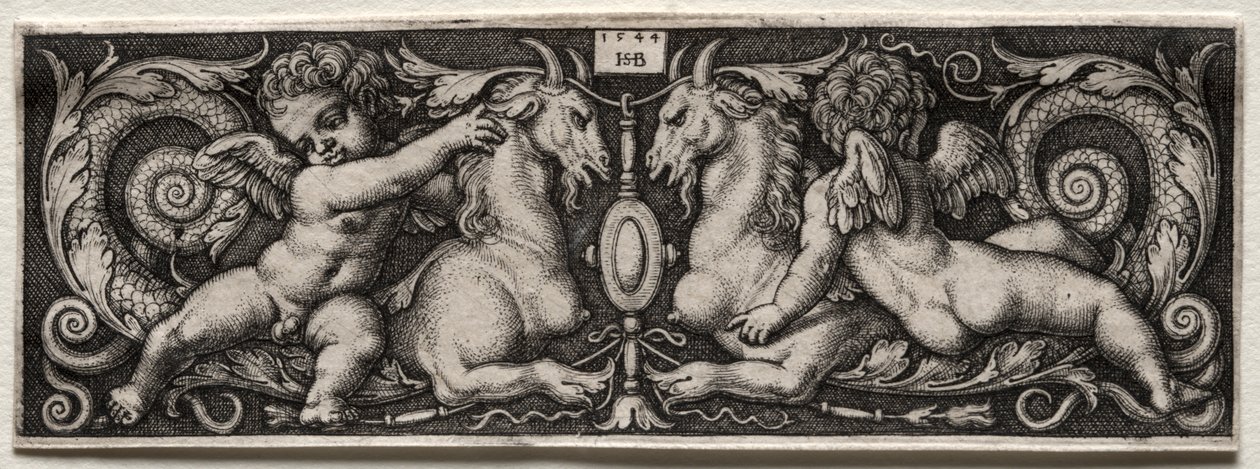 Dva Genii od Hans Sebald Beham