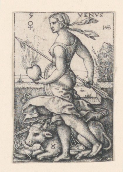 Venuše ze Sedmi planet od Hans Sebald Beham