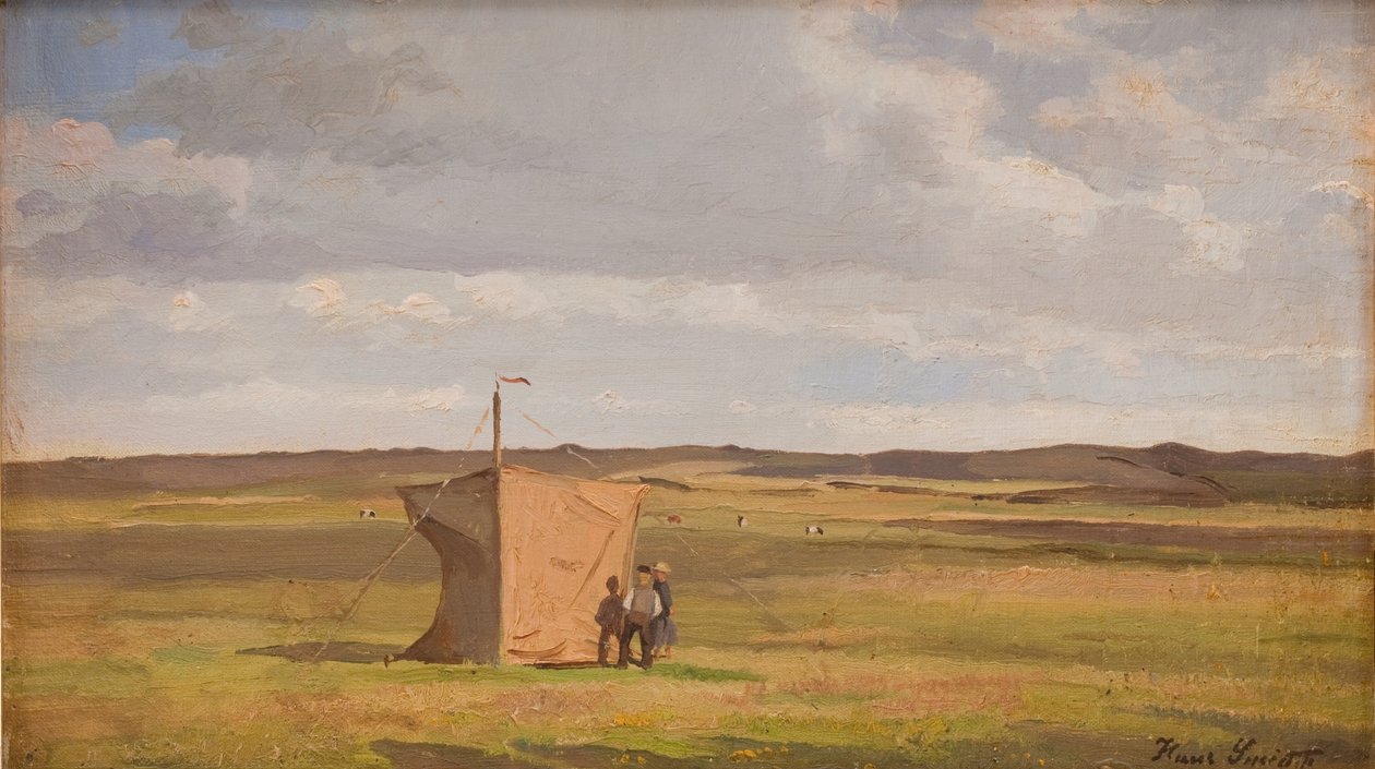 Umělcův úkryt na Maurech v Jutsku od Hans Smidth