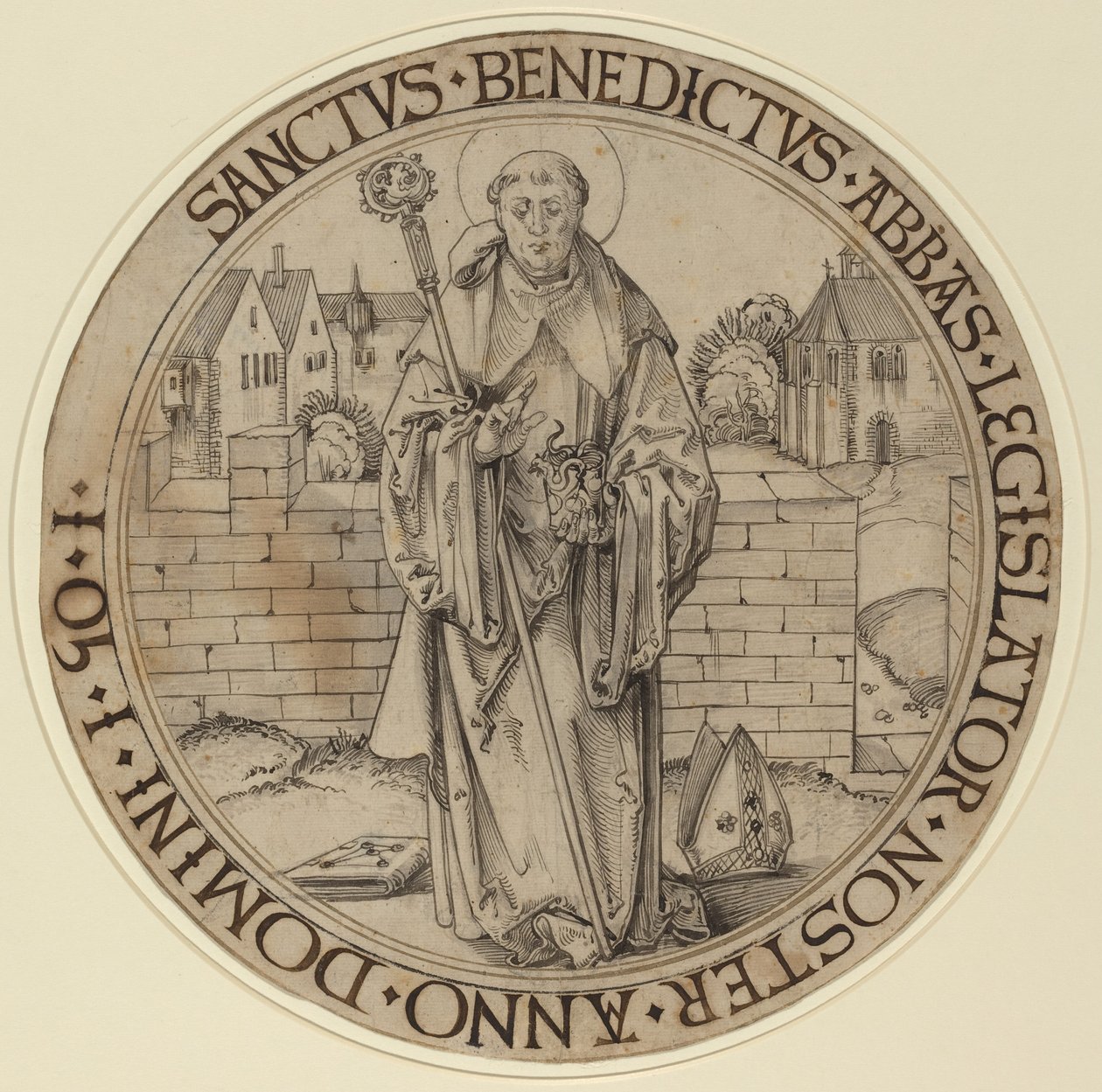Svatý Benedikt od Hans Süss von Kulmbach