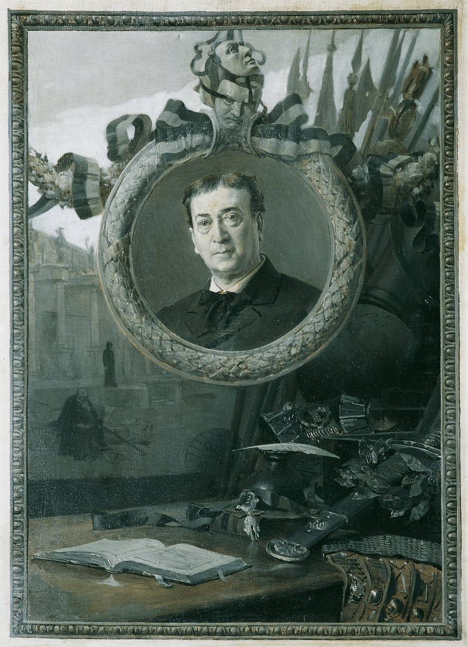 Herec Adolf von Sonnenthal od Hans Temple