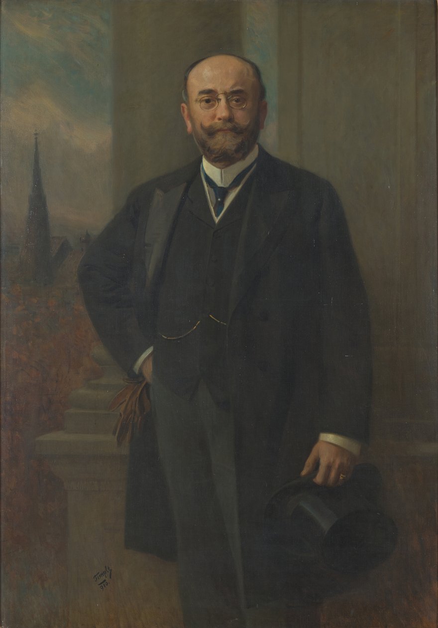 Starosta Vídně Dr. Richard Weisskirchner od Hans Temple