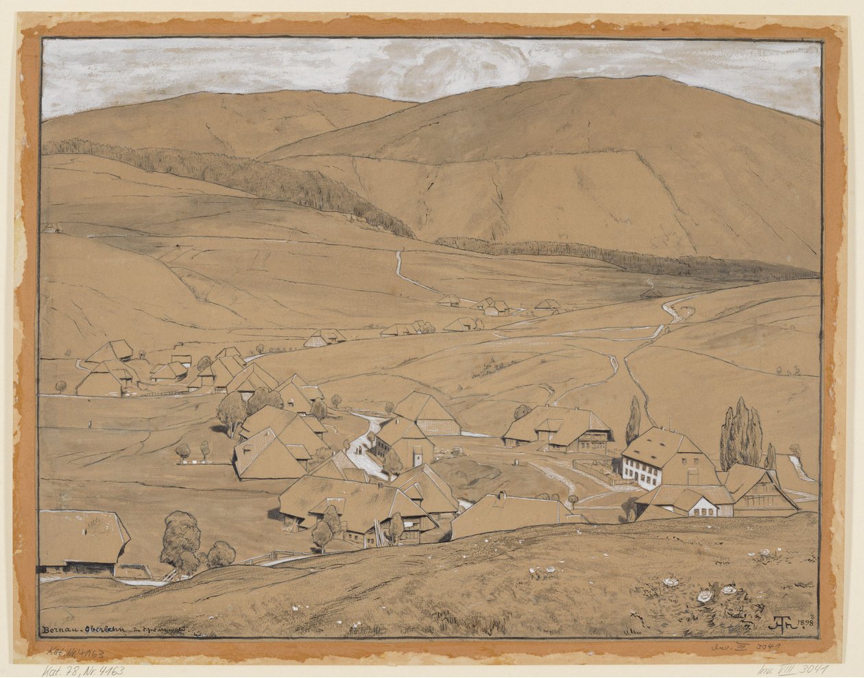 Bernau-Oberlehen od Hans Thoma