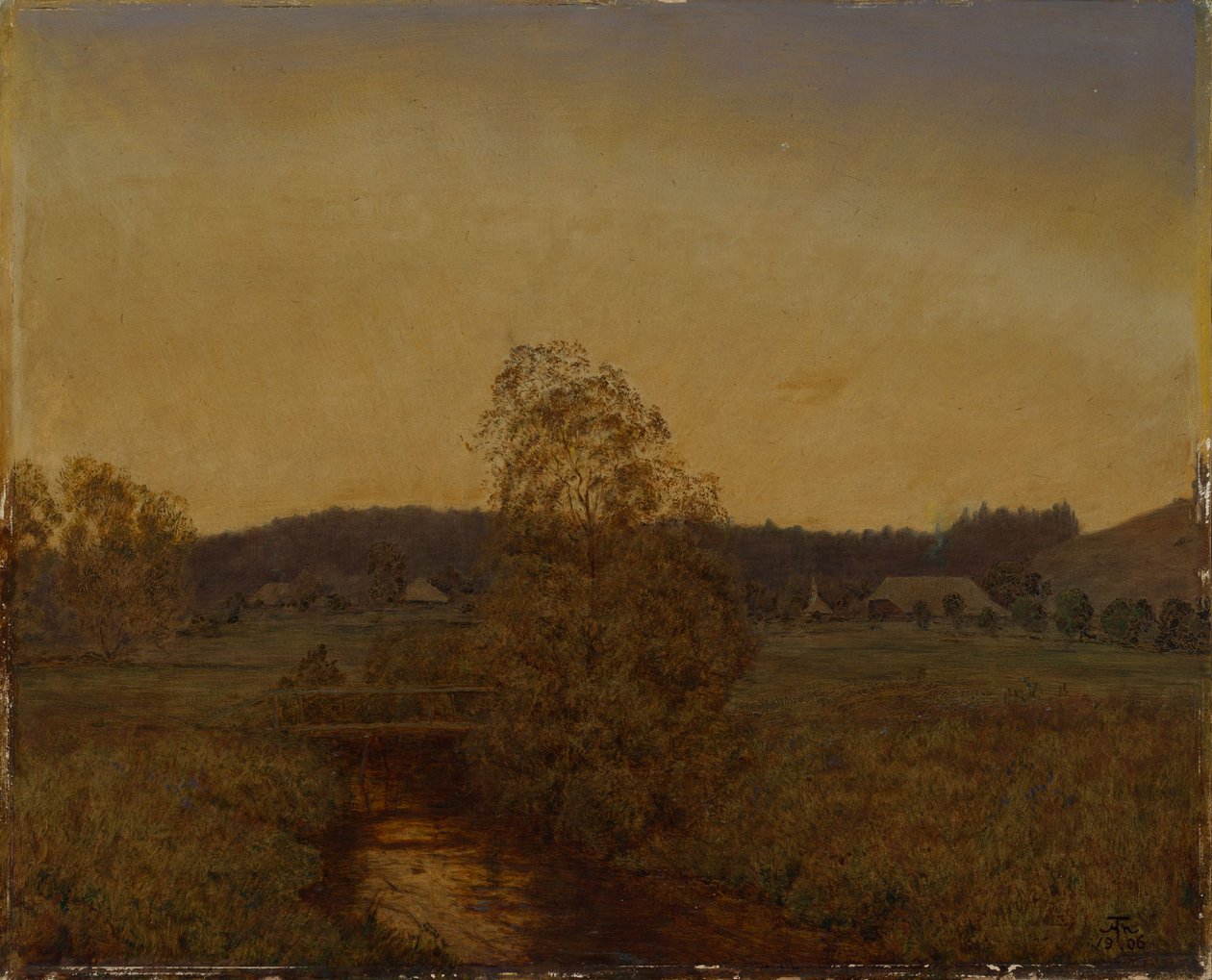 Večernice od Hans Thoma