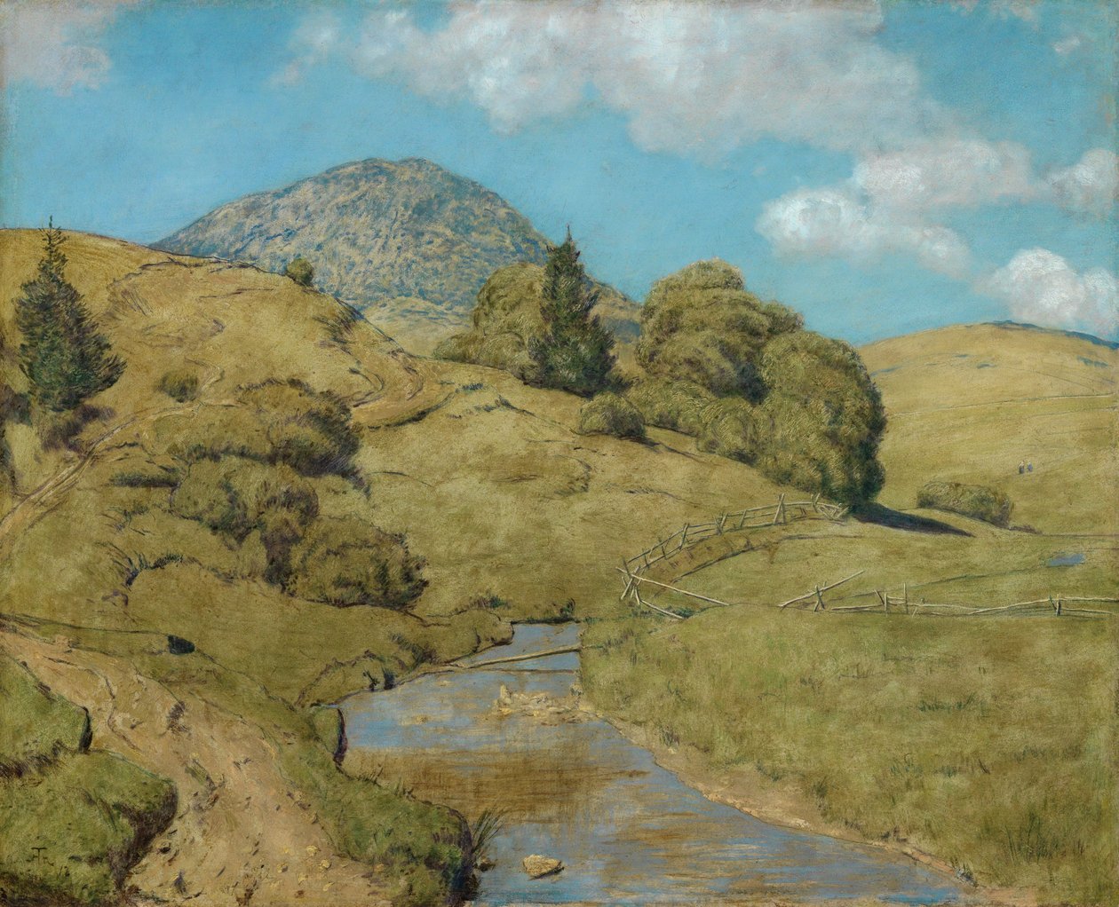 Blössling u Bernau od Hans Thoma