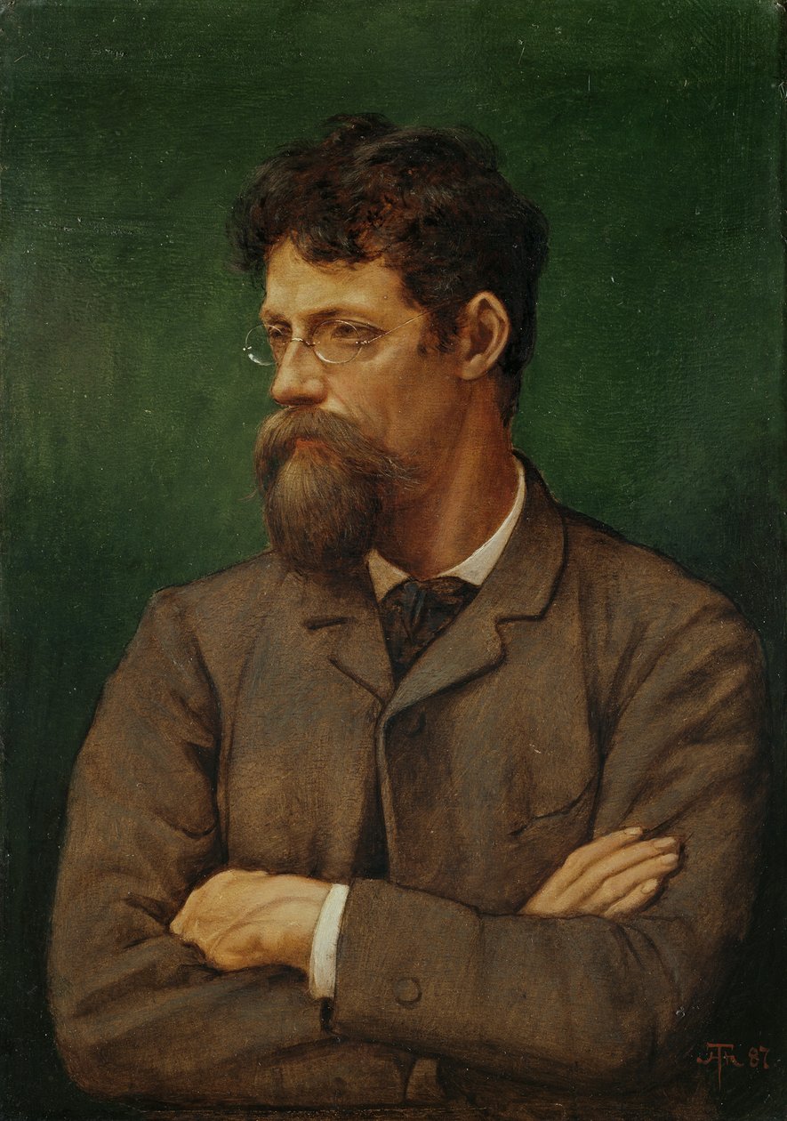 Malíř Albert Lang od Hans Thoma