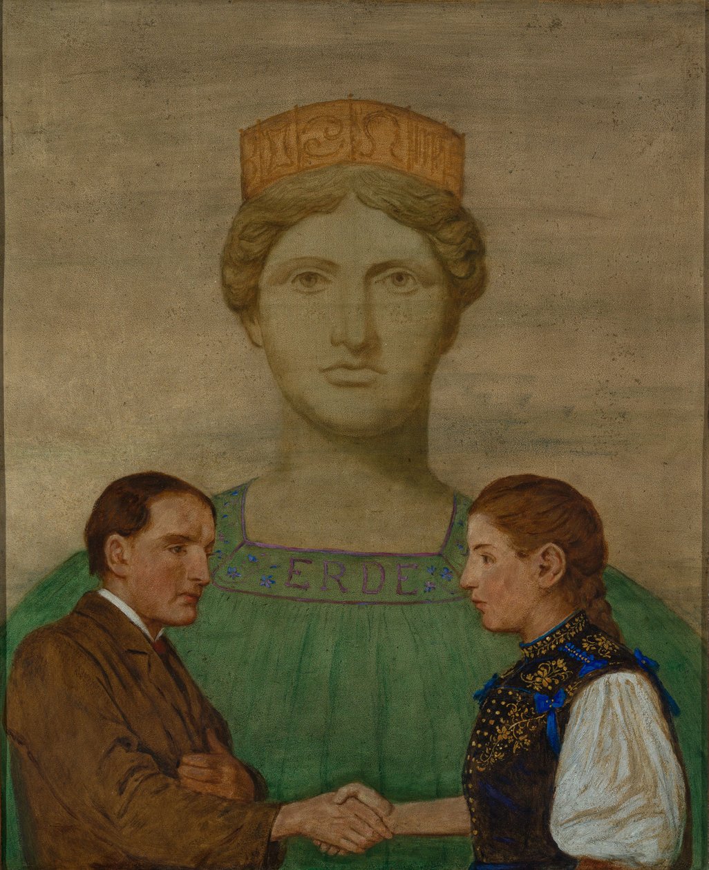 Země od Hans Thoma