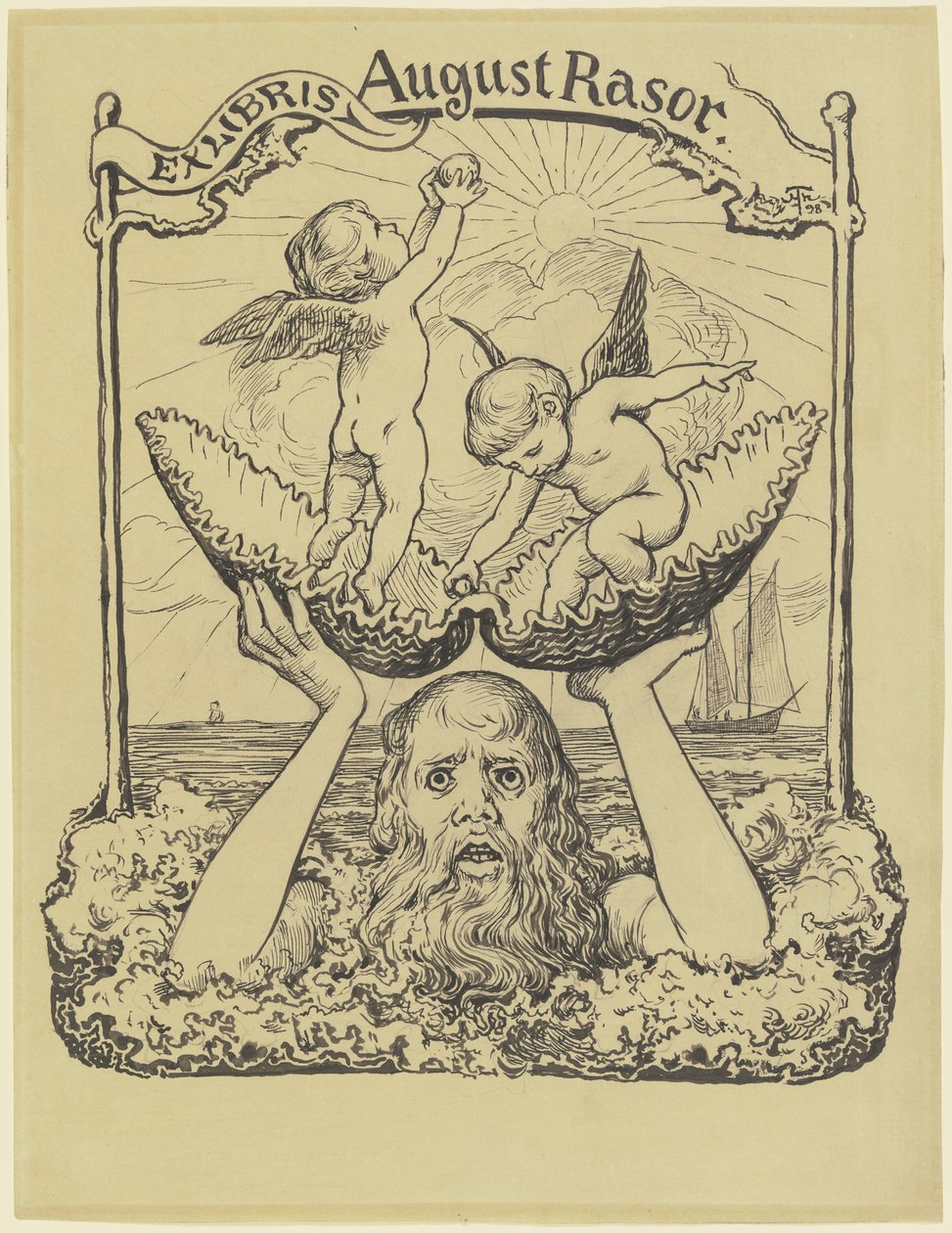 Z knih Augusta Rasora od Hans Thoma