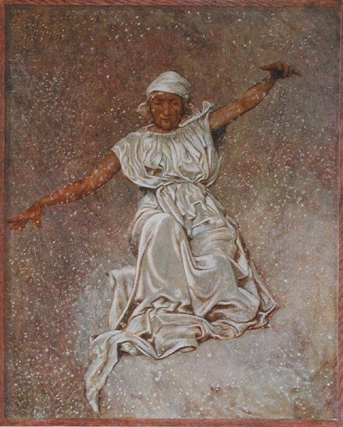 února, ilustrace z 
