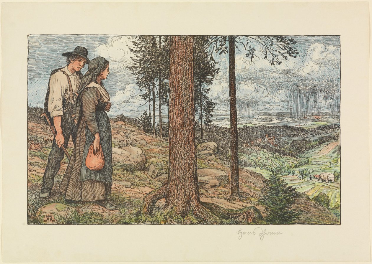 Bez domova od Hans Thoma