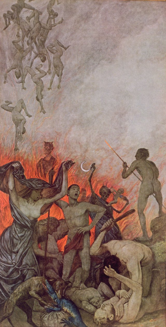 Peklo, ilustrace z 