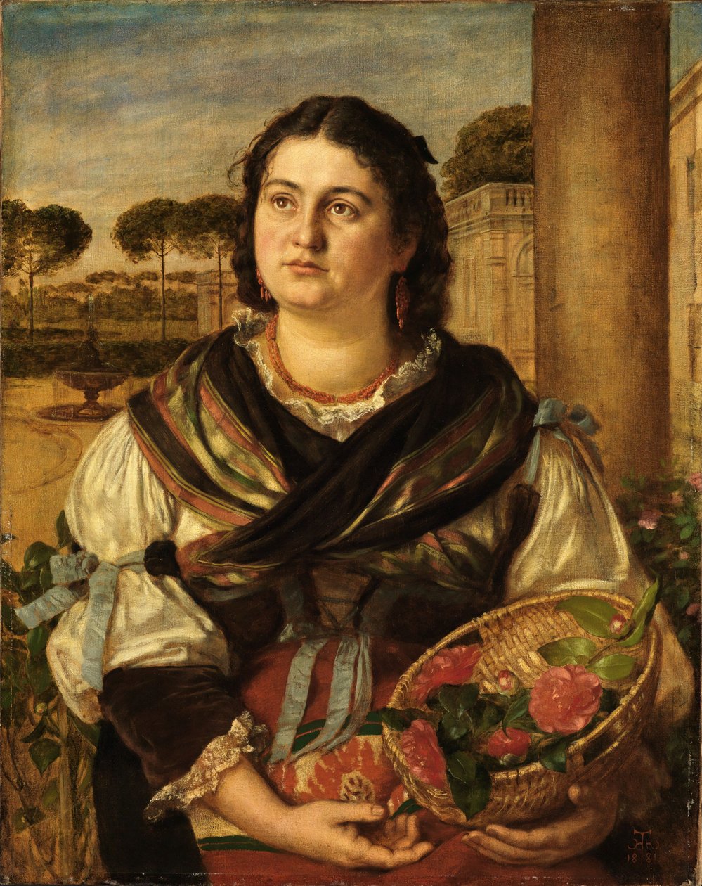 La Giardiniera od Hans Thoma