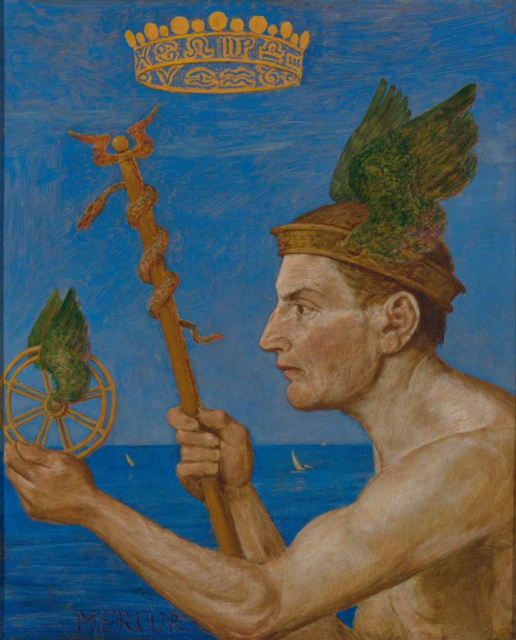 Merkur od Hans Thoma
